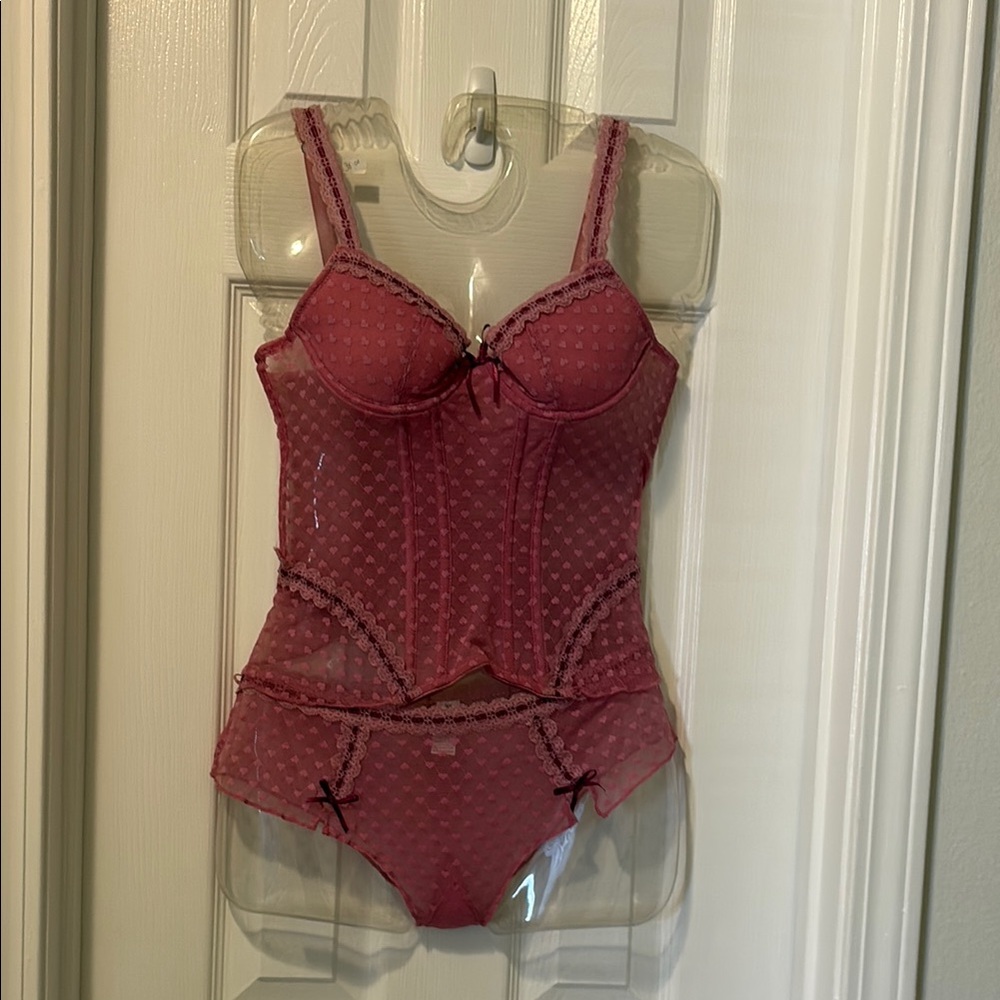 Pink Lingerie Set